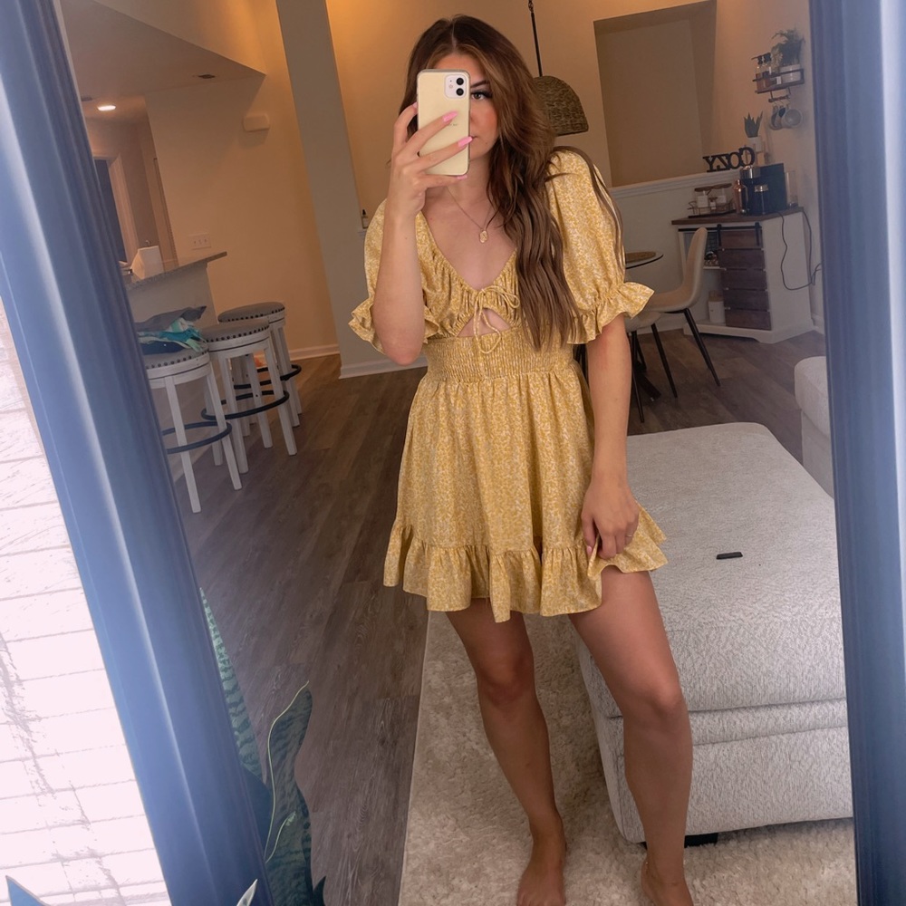 Yellow Romper/dress